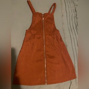 Fall Brown Corduroy Jumper